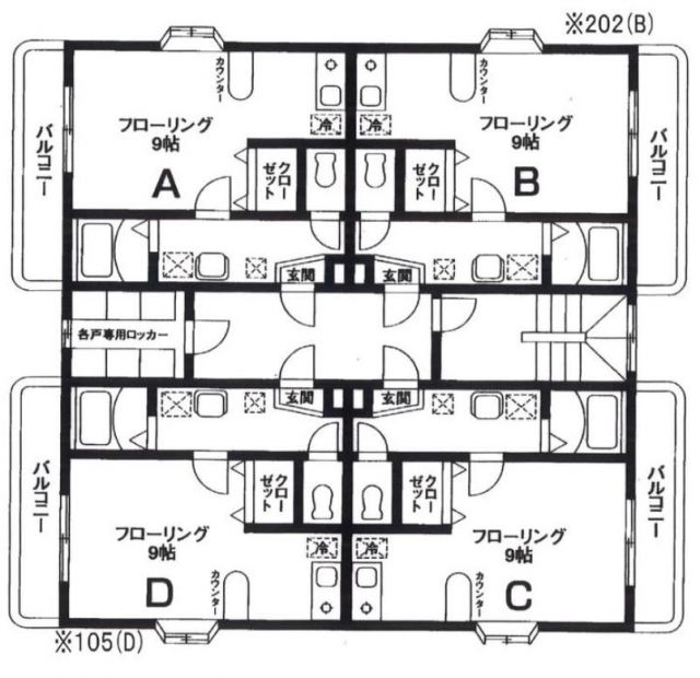 オリビアガーデンヒルズの間取り