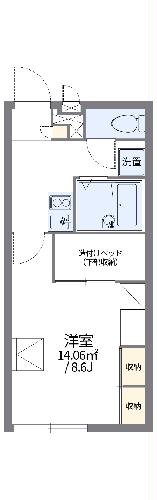 レオパレスＰＬＡＮＥＴの間取り