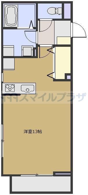 さいたま市南区四谷のアパートの間取り