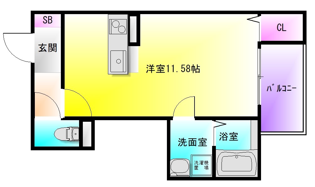 F+style大蓮東2号館の間取り写真