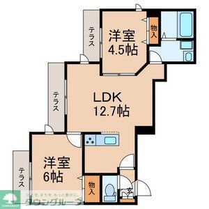 習志野市津田沼のマンションの間取り