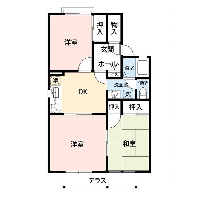 クオレ・シティ鐙の間取り