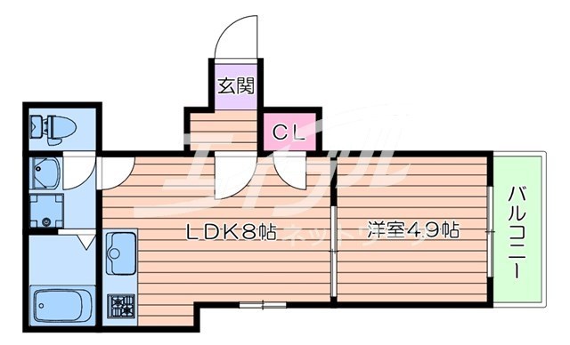 ALEGRIA千林の間取り