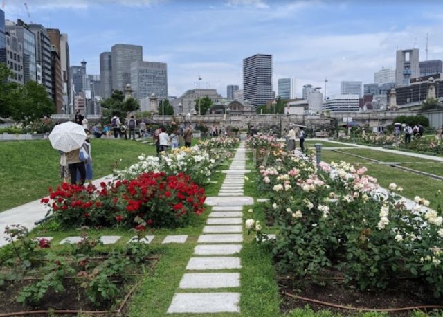 【プレサンス北浜ラ・フェスタの公園】