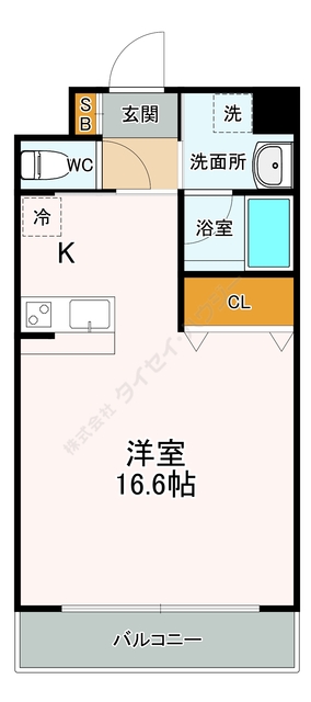 ミロワール舟入の間取り