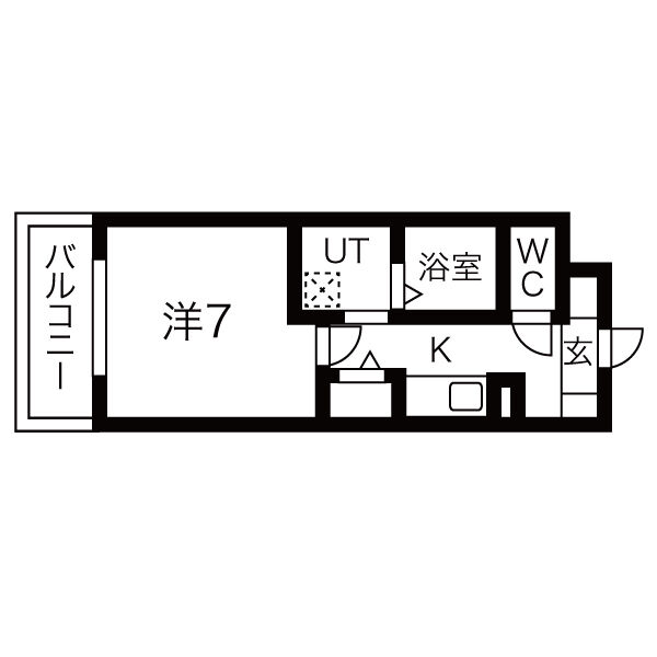 BERG FUJINOMORIの間取り