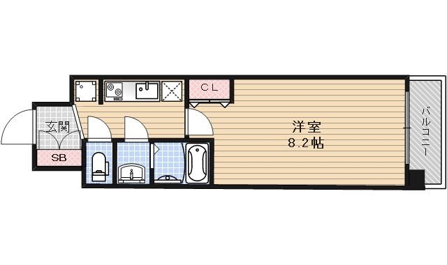 【ベラジオ京都一乗寺IIの間取り】