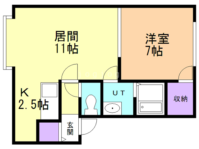 シルキー菊水の間取り