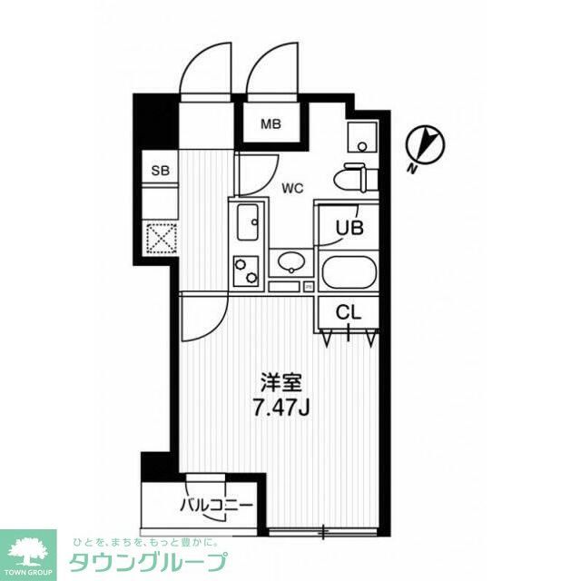 ブランセ森下の間取り