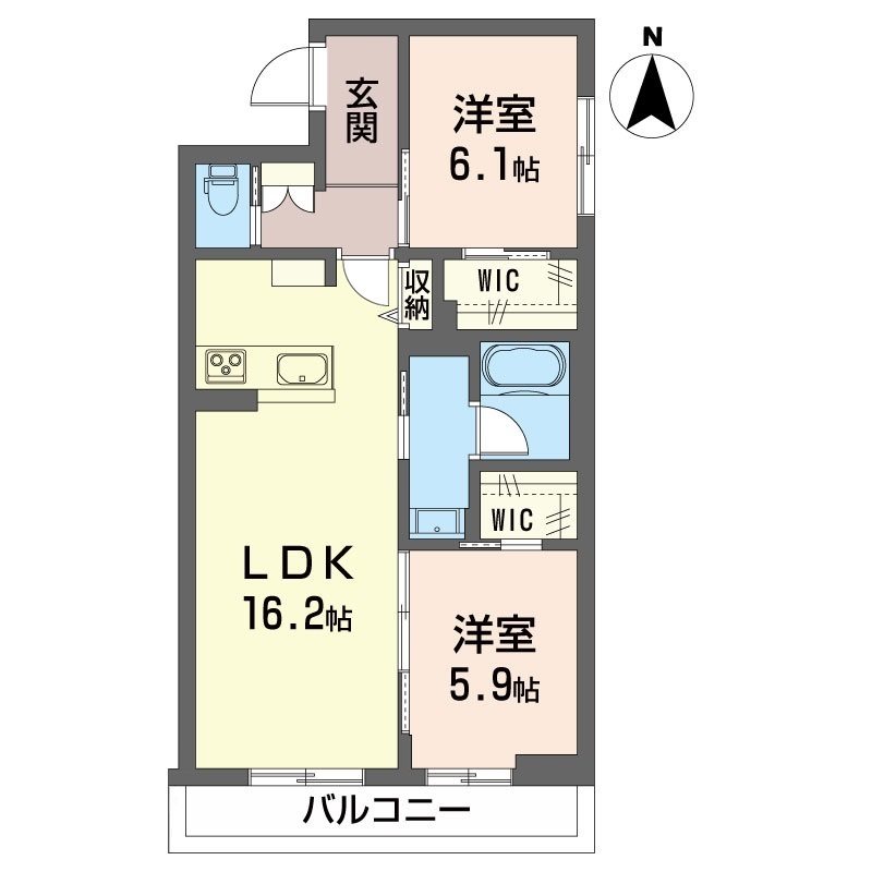 【ティエラ エス アンド ケーの間取り】