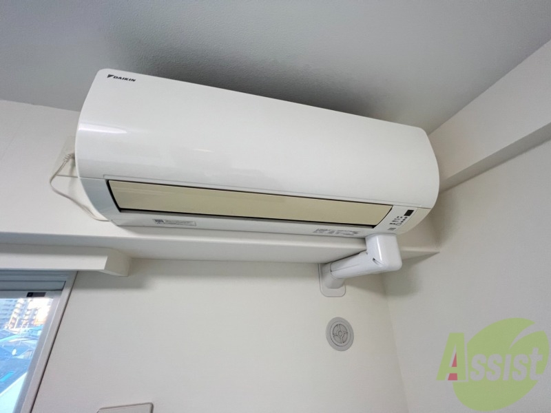 その他設備　エアコンが付いているので、快適に過ごせます。