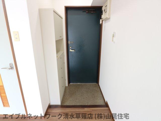 静岡鉄道静岡清水線 県総合運動場駅 徒歩4分 3階建 築36年の玄関写真