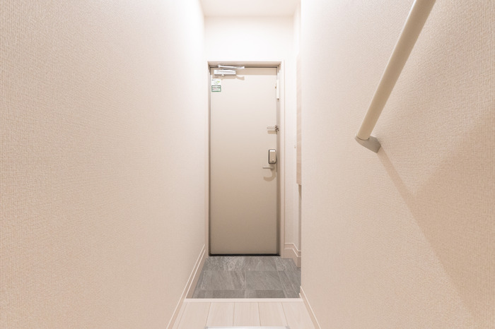 玄関　落ち着いた玄関です