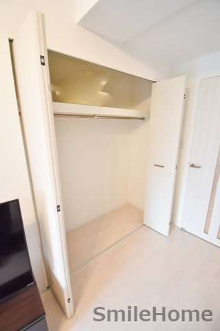 収納　収納があると、お部屋がすっきり片付きますね。