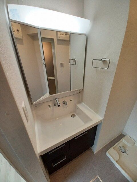 眺望　室内物干し