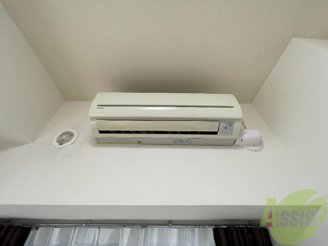 その他設備　エアコンが設置してありますので、寒暖対策もばっちり。