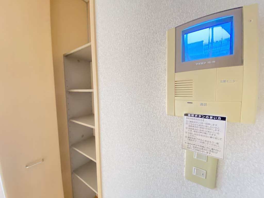 セキュリティ　モニター付きインター