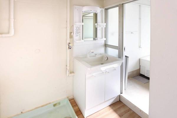 洗面設備　ビレッジハウスの同一物件・同一タイプの間取りの写真です