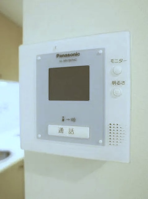 セキュリティ　モニター付きインターホン