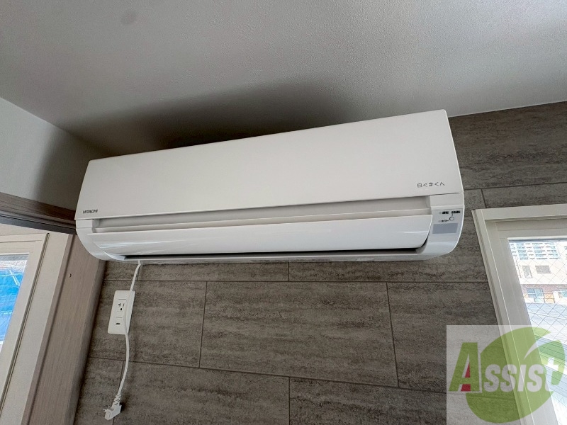 その他設備　エアコンがありますので夏でも快適に過ごせます！