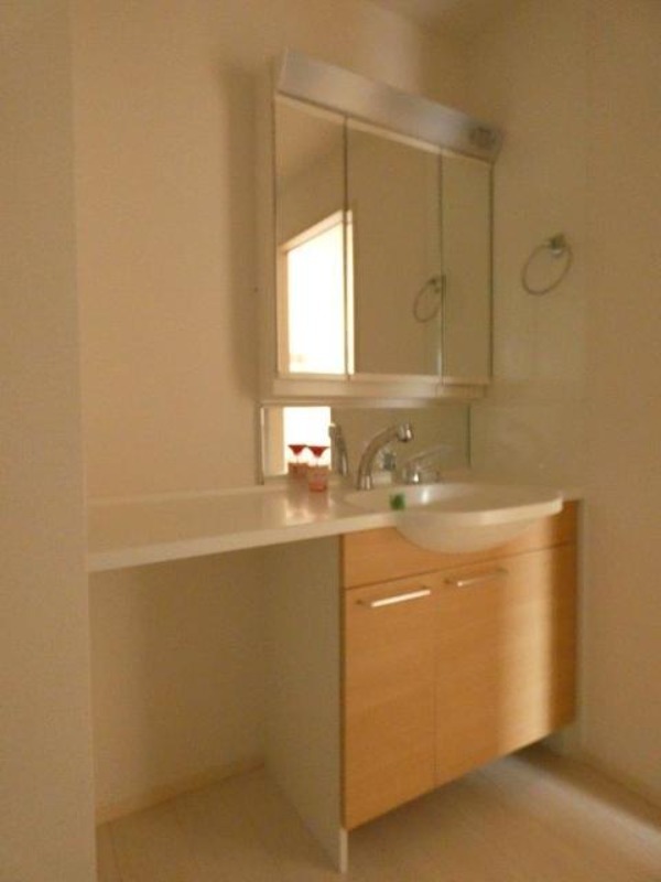 洗面設備　図面と現状に相違がある場合には現状を優先