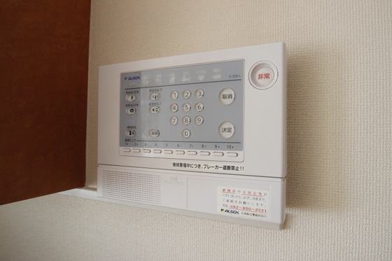 セキュリティ　※別号室のお写真です