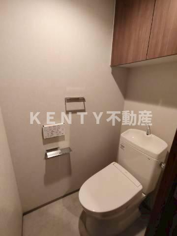 トイレ　ゆったりとした空間のトイレです