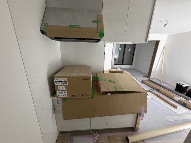 キッチン　建設中