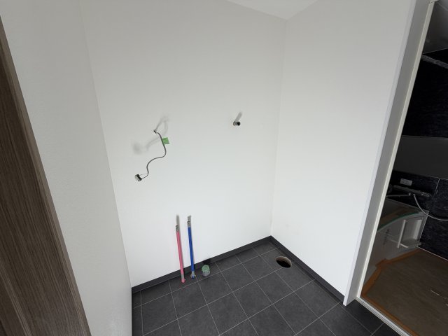 洗面設備　建設中