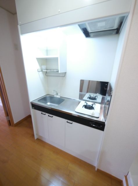 キッチン　★一口ガスコンロ付きのキッチンです★