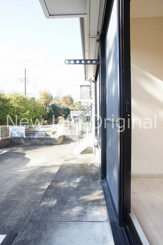 バルコニー　開放感のある風通しの良いので洗濯物も乾きそうです☆