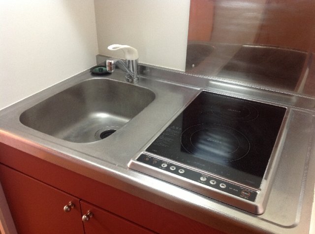 キッチン　電気コンロ　２口