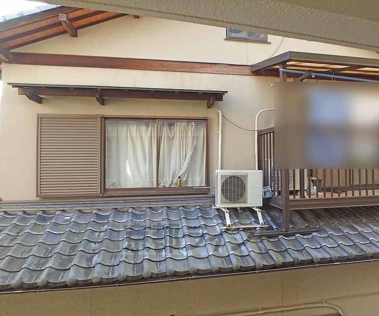 眺望　南向きのバルコニーからの景色です。