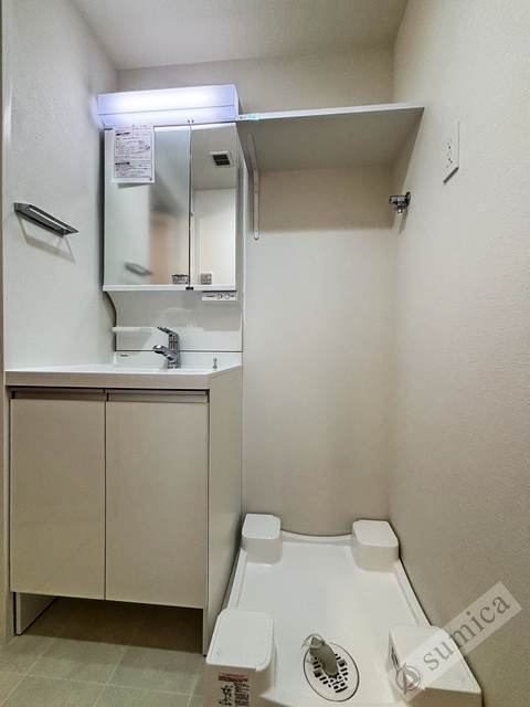 洗面設備　朝の身支度が楽々！！広い洗面＾＾