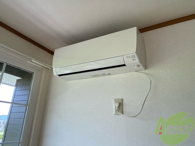 その他設備　エアコンが付いているので夏も冬も快適ですね～