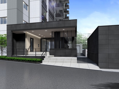 セキュリティ　パース（イメージ）写真です。現況優先となります。