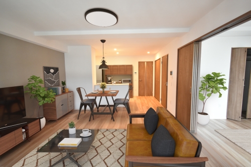 居室・リビング　モデルルームはイメージです。