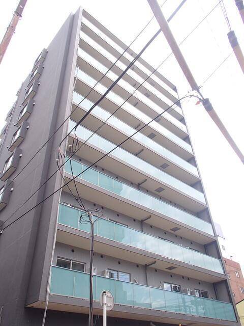 建物外観　外観タイル張りです