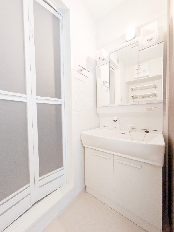 洗面設備　図面と現状に相違がある場合には現状を優先