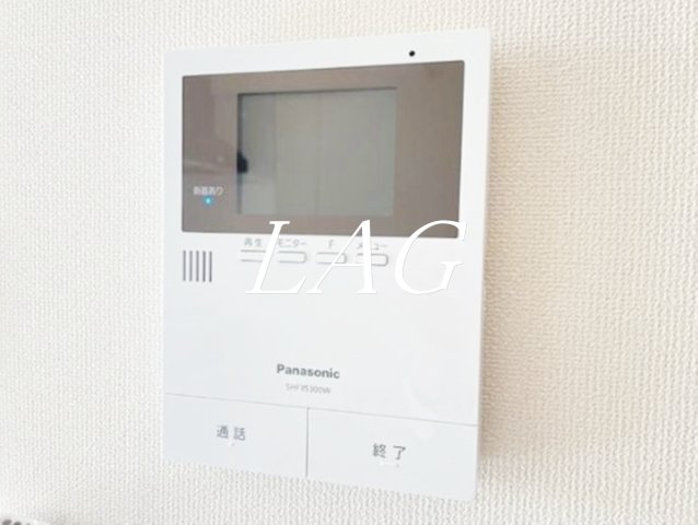 セキュリティ　モニター付インターホンです。