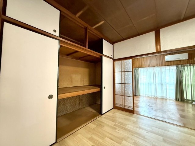 収納　リビングの収納スペースです。