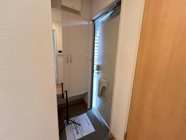 玄関　明るい玄関です