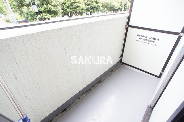 バルコニー　広々としたバルコニー♪