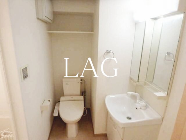 洗面設備　洗面台です。