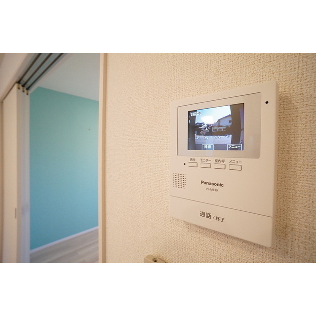 セキュリティ　ＴＶモニタ付でセキュリティ面にも配慮