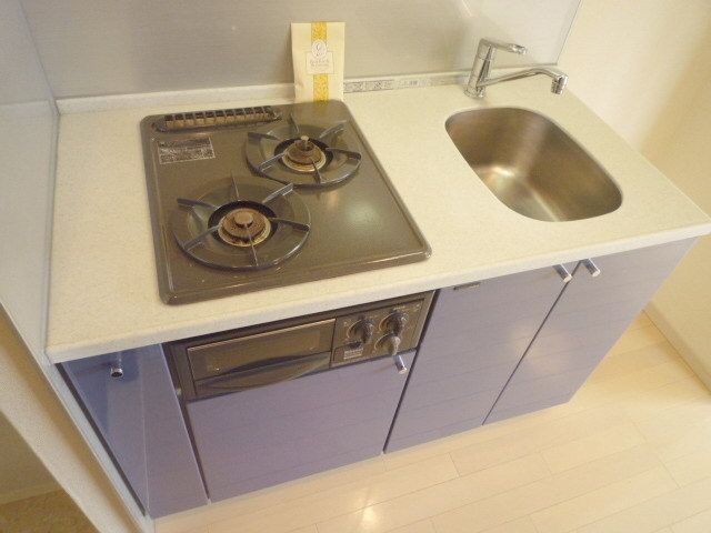 キッチン　★2口ガスシステムキッチン★
