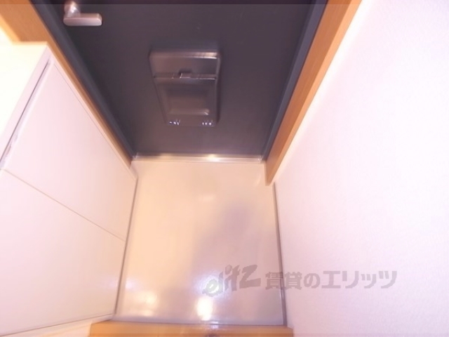 玄関　下駄箱のおかげで玄関がスッキリします。