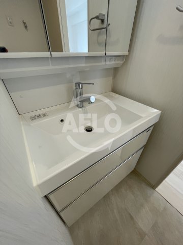 洗面設備　プレジオ阿波座　洗面所