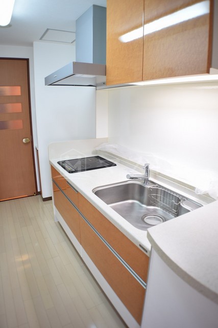 キッチン　２口ＩＨシステムキッチン