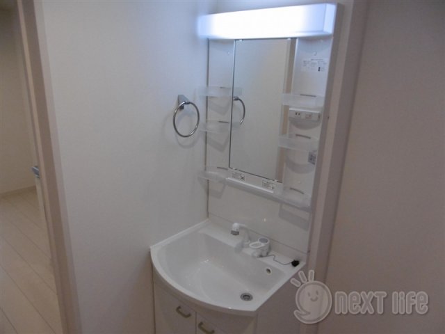 洗面設備　リブリヴェルデマーレの洗面台